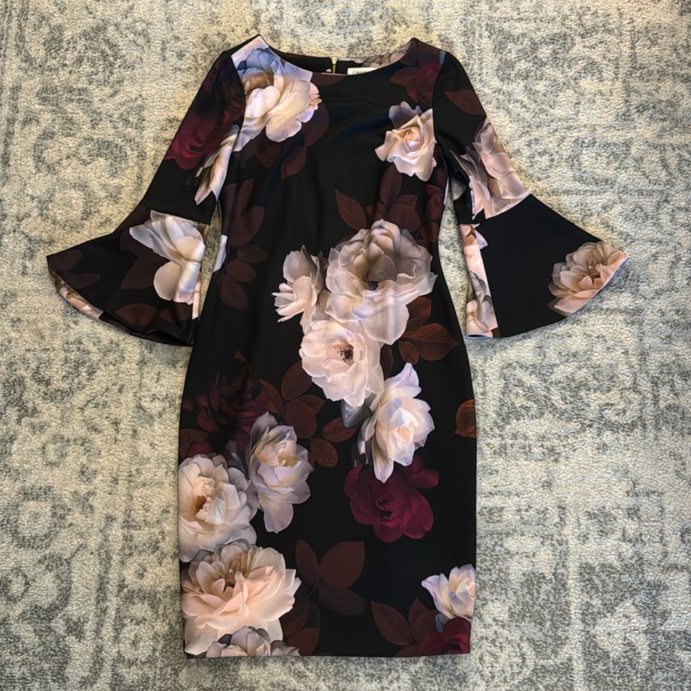 Calvin Klein Floral Dress